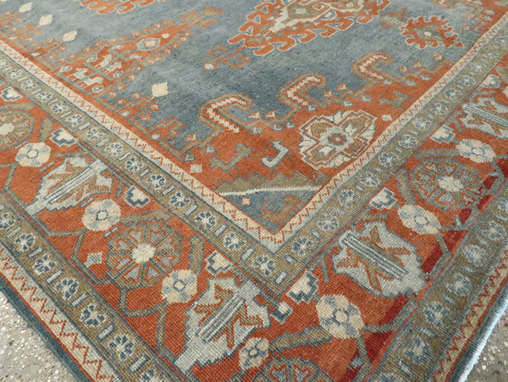 Vintage Persian Veece Carpet, No.29840 - Staging