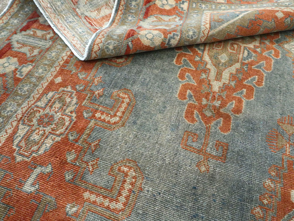 Vintage Persian Veece Carpet, No.29840 - Staging