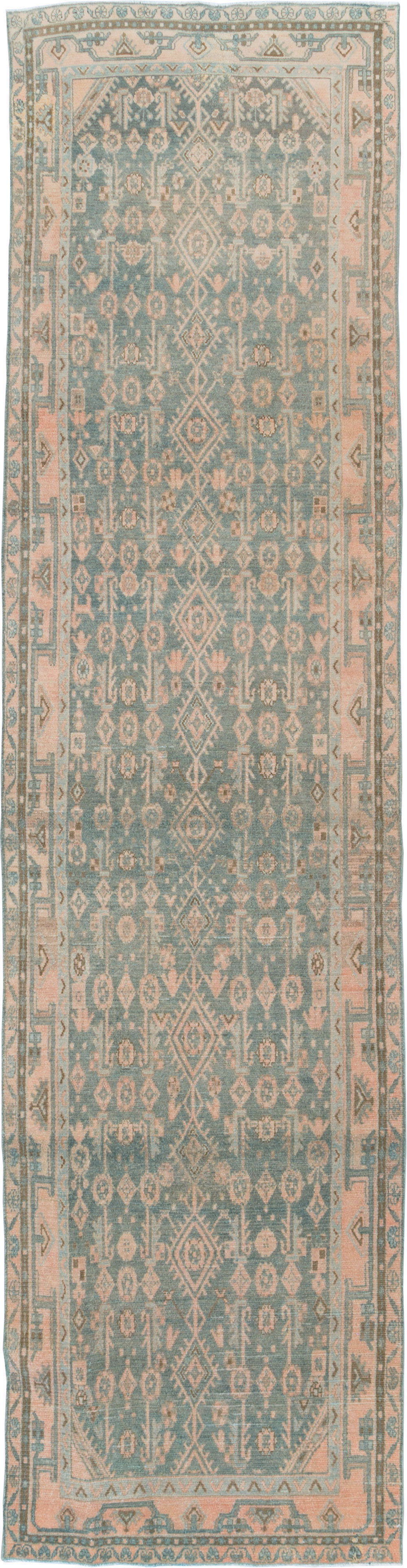 Vintage Persian Malayer Runner, No.29841 - Staging
