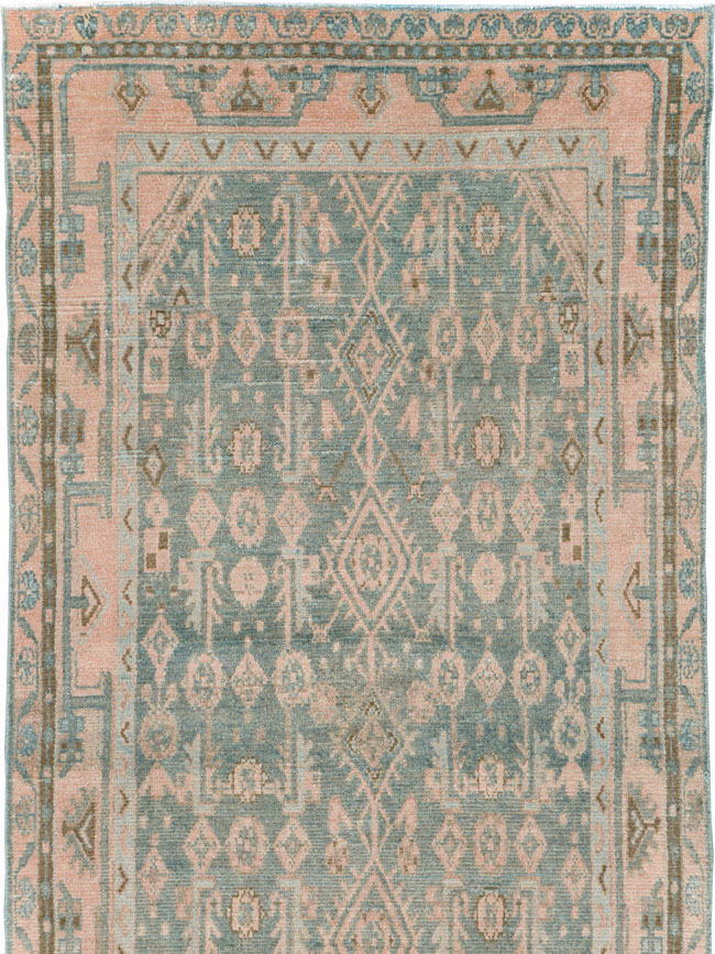 Vintage Persian Malayer Runner, No.29841 - Staging