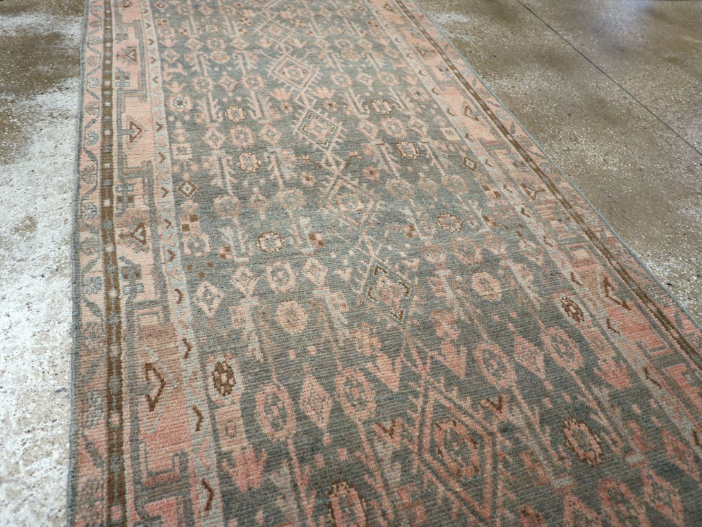 Vintage Persian Malayer Runner, No.29841 - Staging