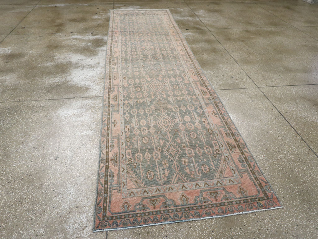 Vintage Persian Malayer Runner, No.29841 - Staging