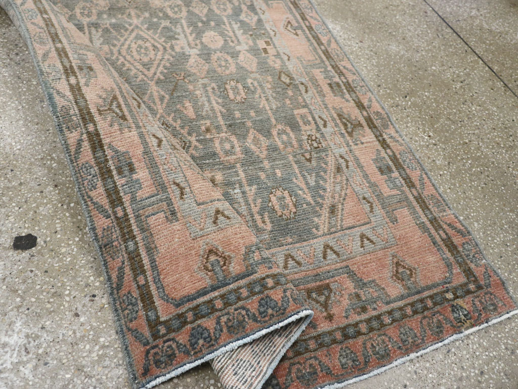 Vintage Persian Malayer Runner, No.29841 - Staging