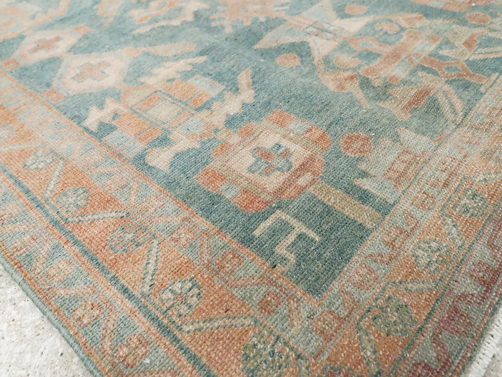 Vintage Persian Malayer Rug, No.29844 - Staging
