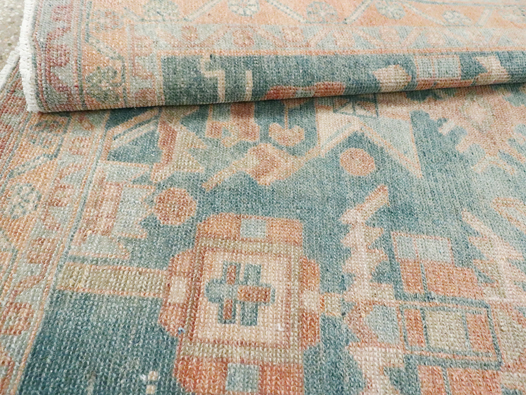 Vintage Persian Malayer Rug, No.29844 - Staging