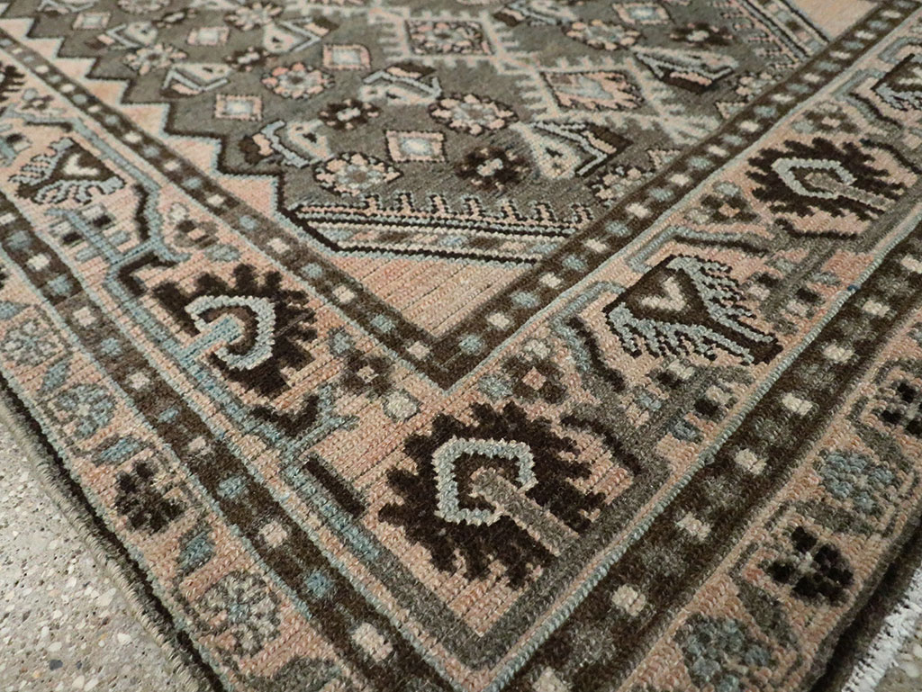 Vintage Persian Malayer Rug, No.29845 - Staging