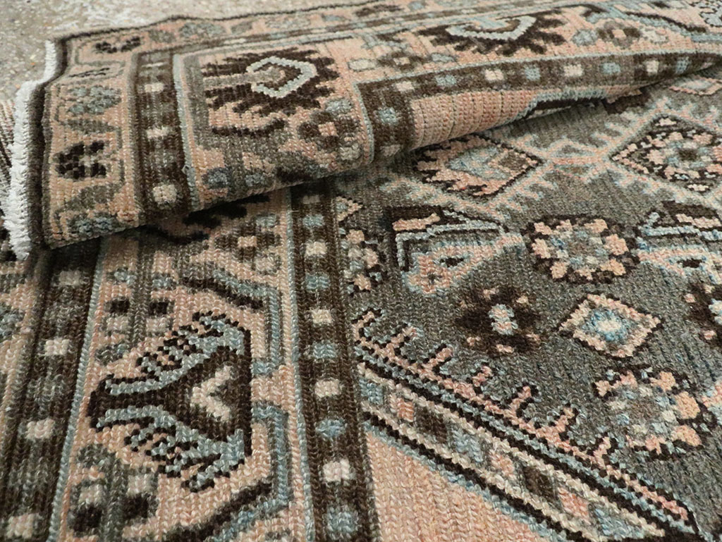 Vintage Persian Malayer Rug, No.29845 - Staging