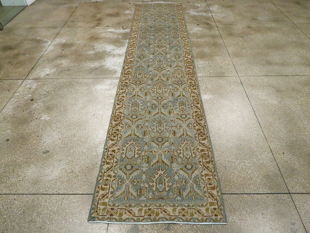 Vintage Persian Malayer Runner, No.29848 - Staging