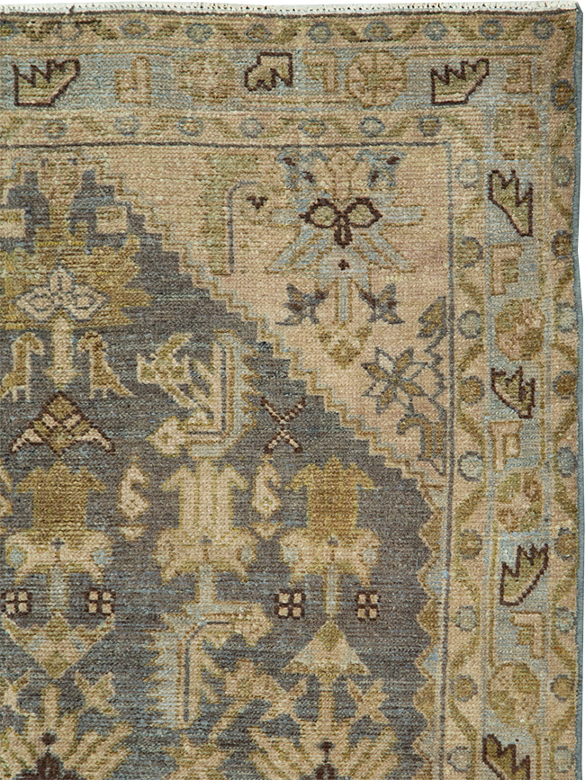 Vintage Persian Malayer Rug, No.29851 - Staging