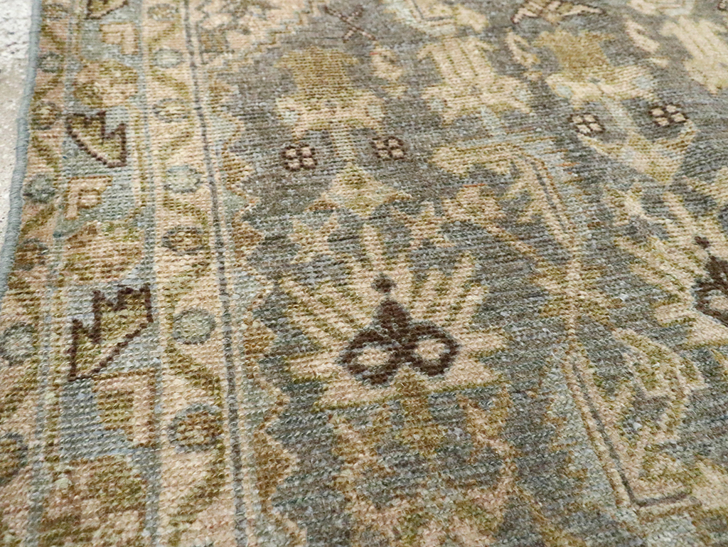 Vintage Persian Malayer Rug, No.29851 - Staging