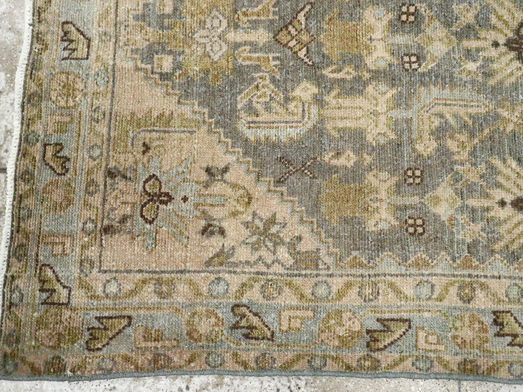 Vintage Persian Malayer Rug, No.29851 - Staging