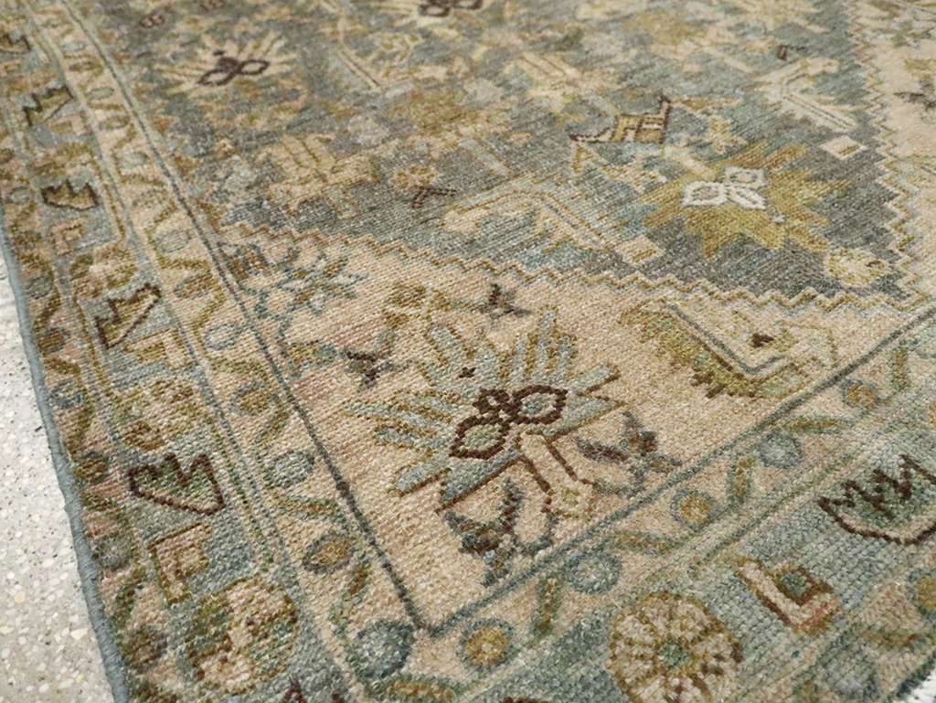 Vintage Persian Malayer Rug, No.29851 - Staging