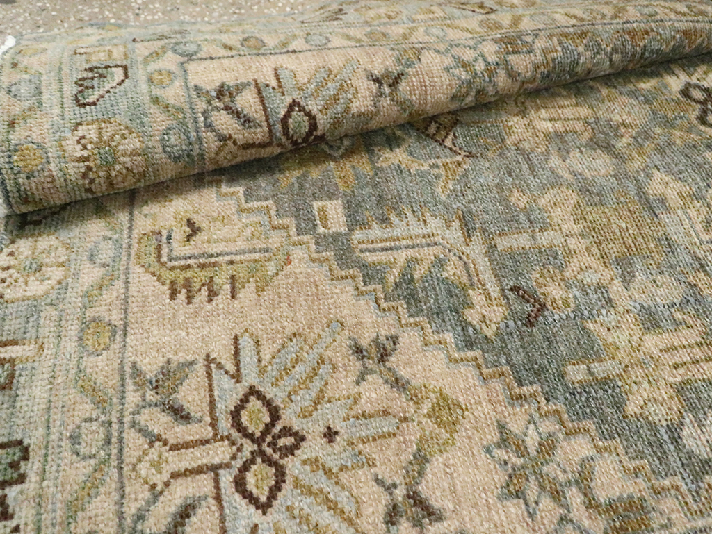 Vintage Persian Malayer Rug, No.29851 - Staging