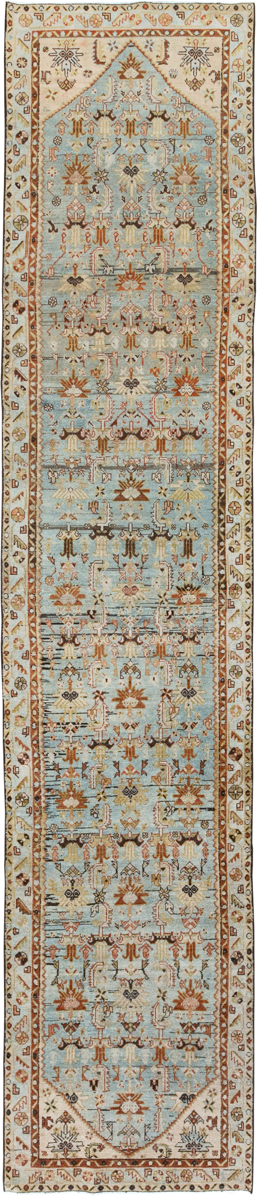 Vintage Persian Malayer Runner, No.29853 - Staging