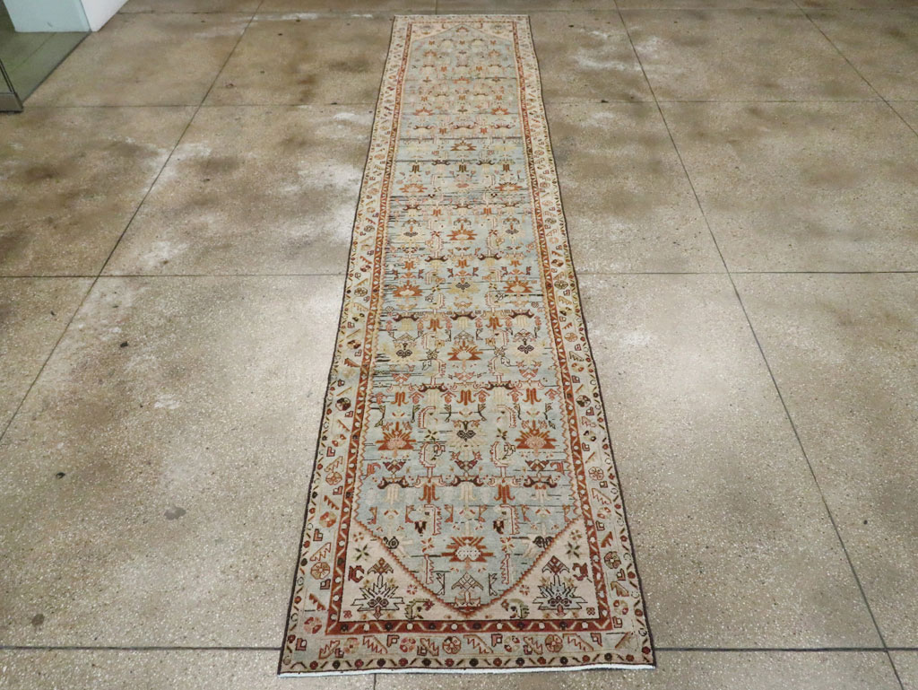 Vintage Persian Malayer Runner, No.29853 - Staging