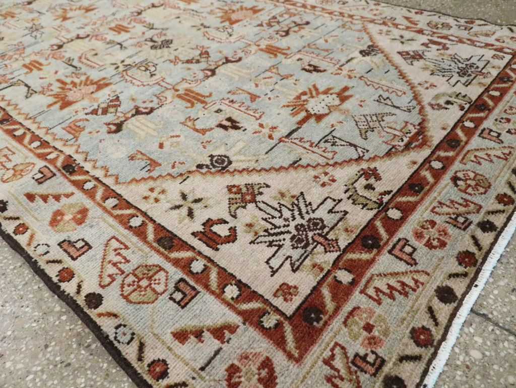 Vintage Persian Malayer Runner, No.29853 - Staging