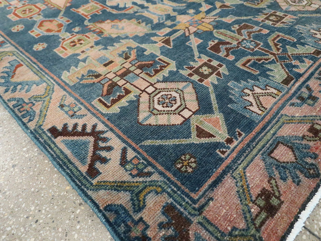 Vintage Persian Malayer Long Runner, No.29854 - Staging