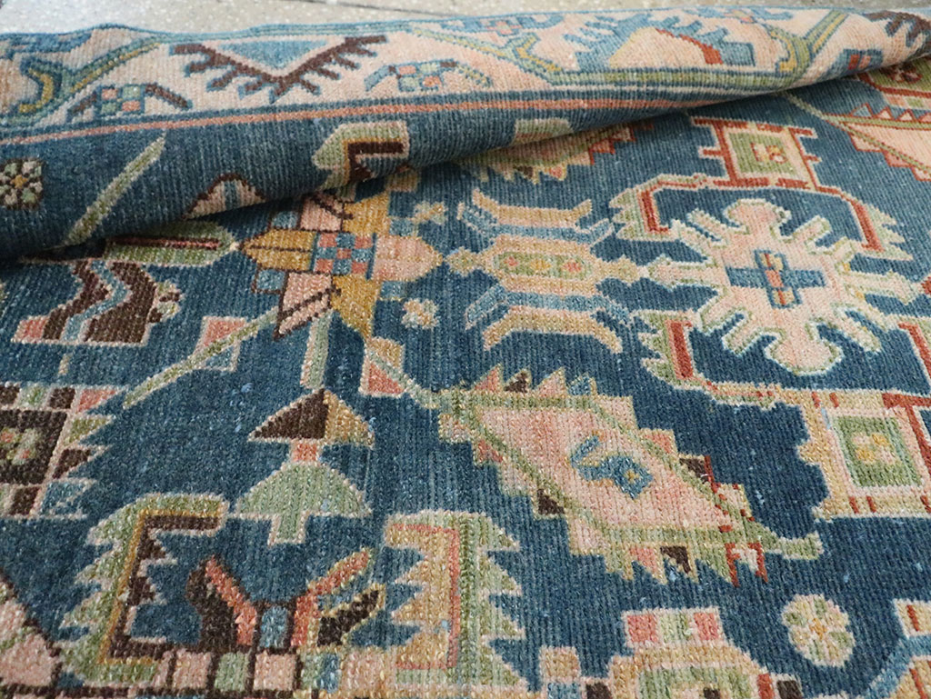 Vintage Persian Malayer Long Runner, No.29854 - Staging