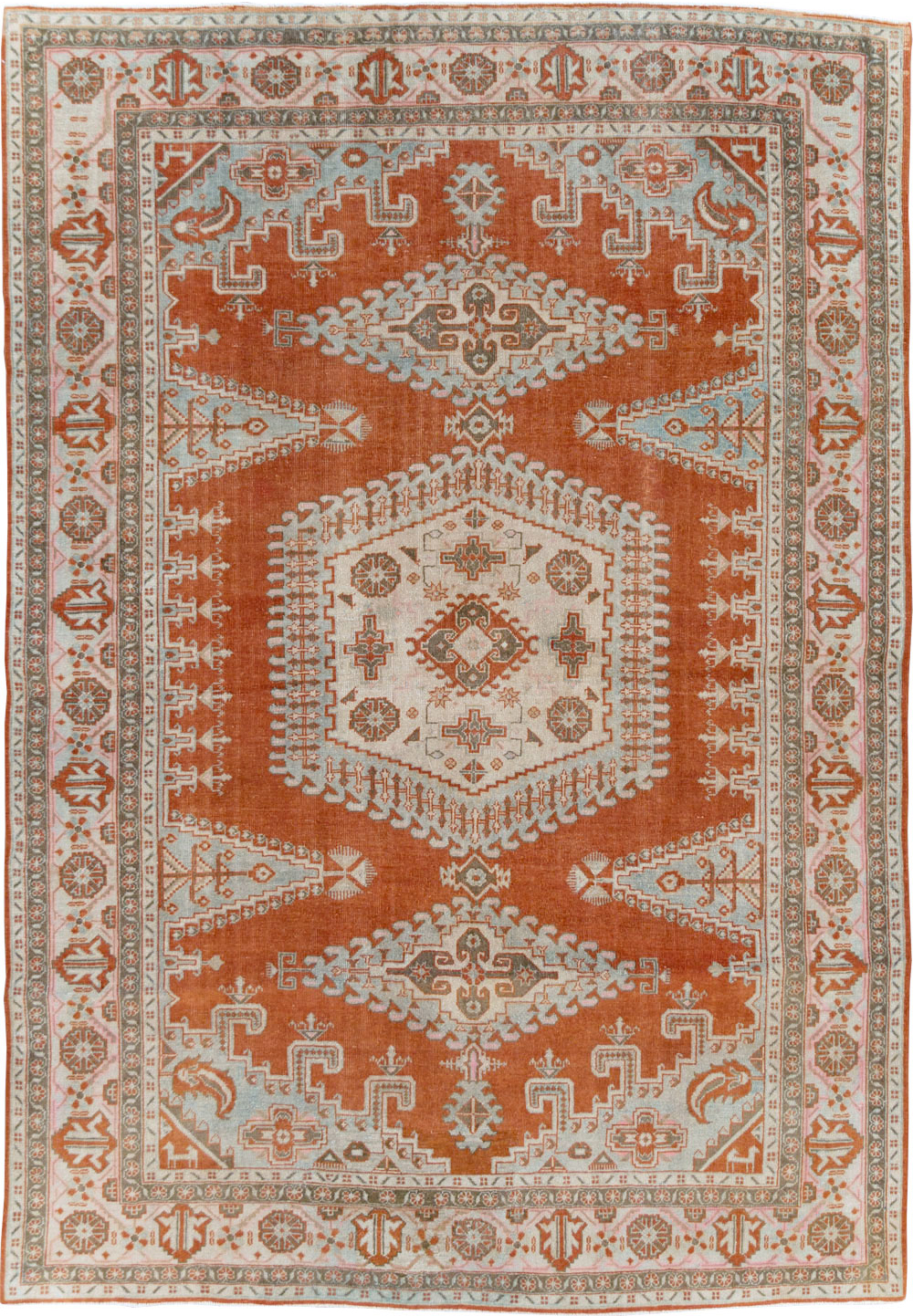 Vintage Persian Veece Carpet, No.29855 - Staging