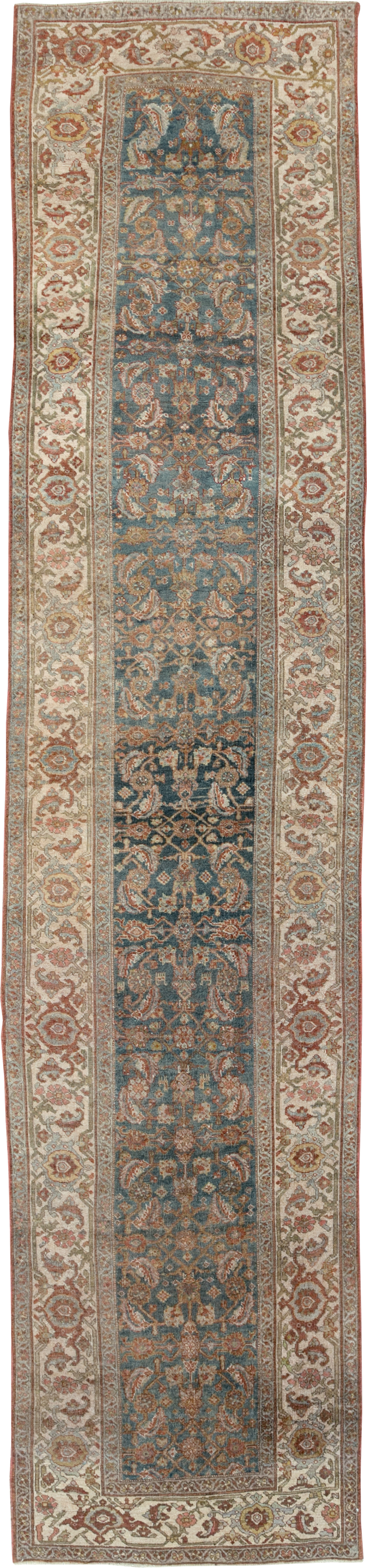 Antique Persian Bidjar Runner, No.29856 - Staging