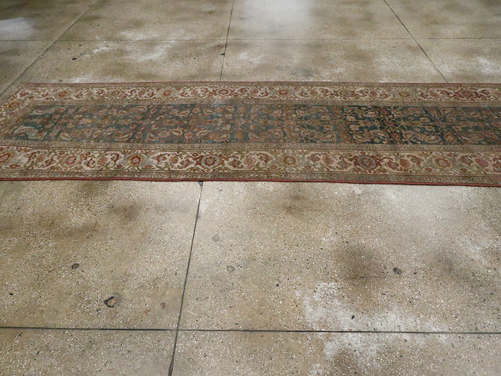 Antique Persian Bidjar Runner, No.29856 - Staging