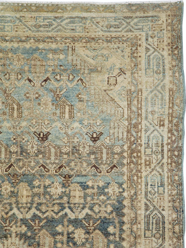 Antique Persian Malayer Rug, No.29859 - Staging