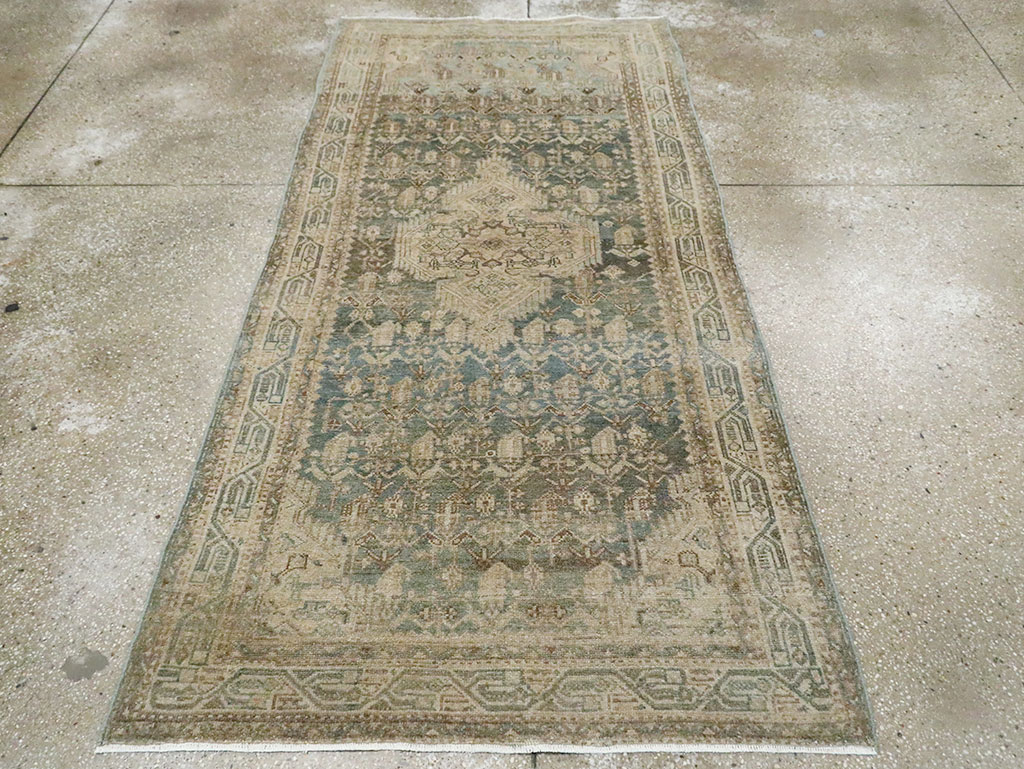Antique Persian Malayer Rug, No.29859 - Staging