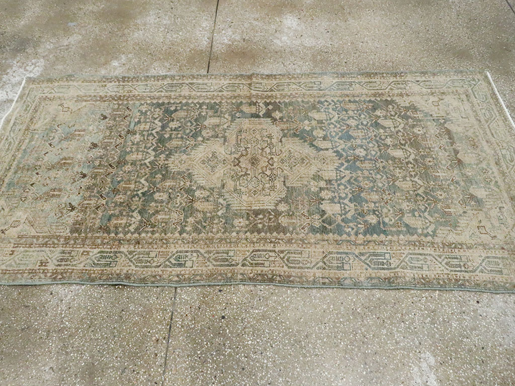 Antique Persian Malayer Rug, No.29859 - Staging