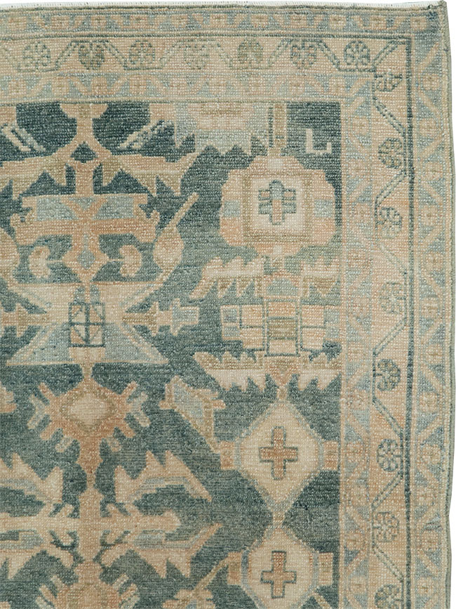 Vintage Persian Malayer Rug, No.29863 - Staging
