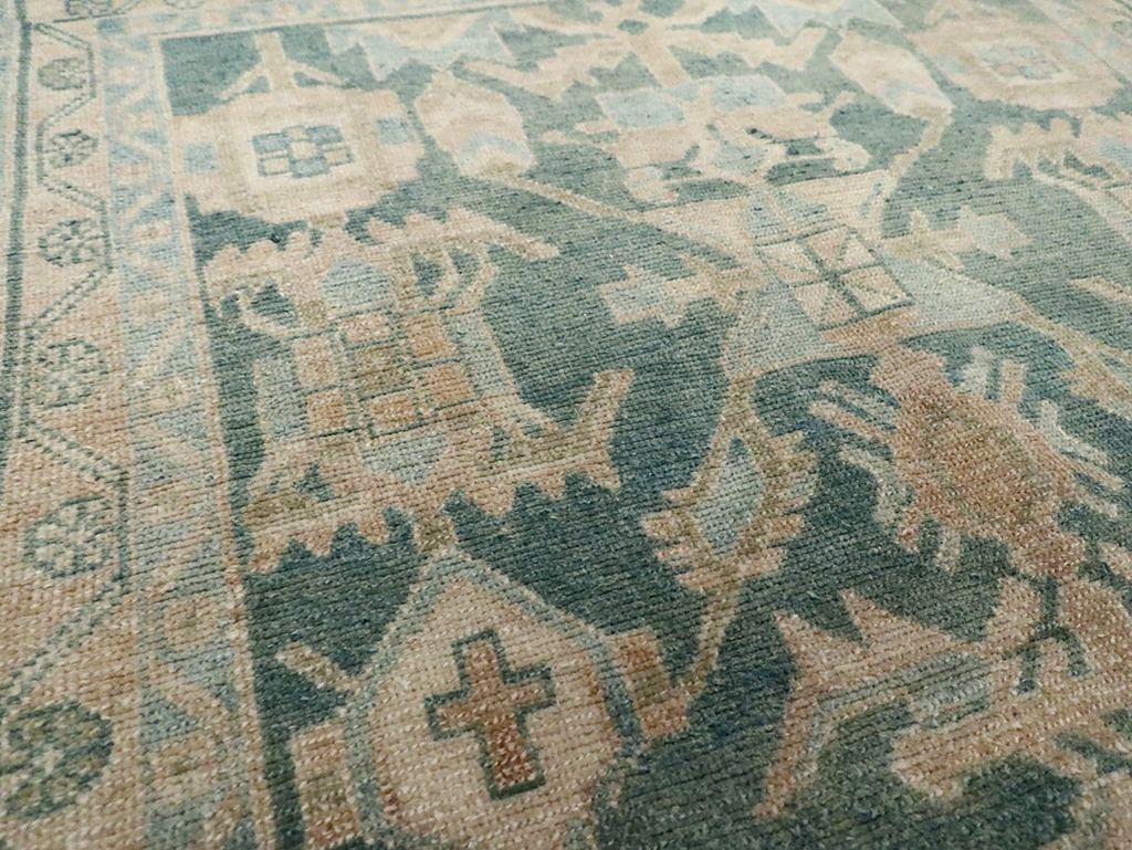 Vintage Persian Malayer Rug, No.29863 - Staging