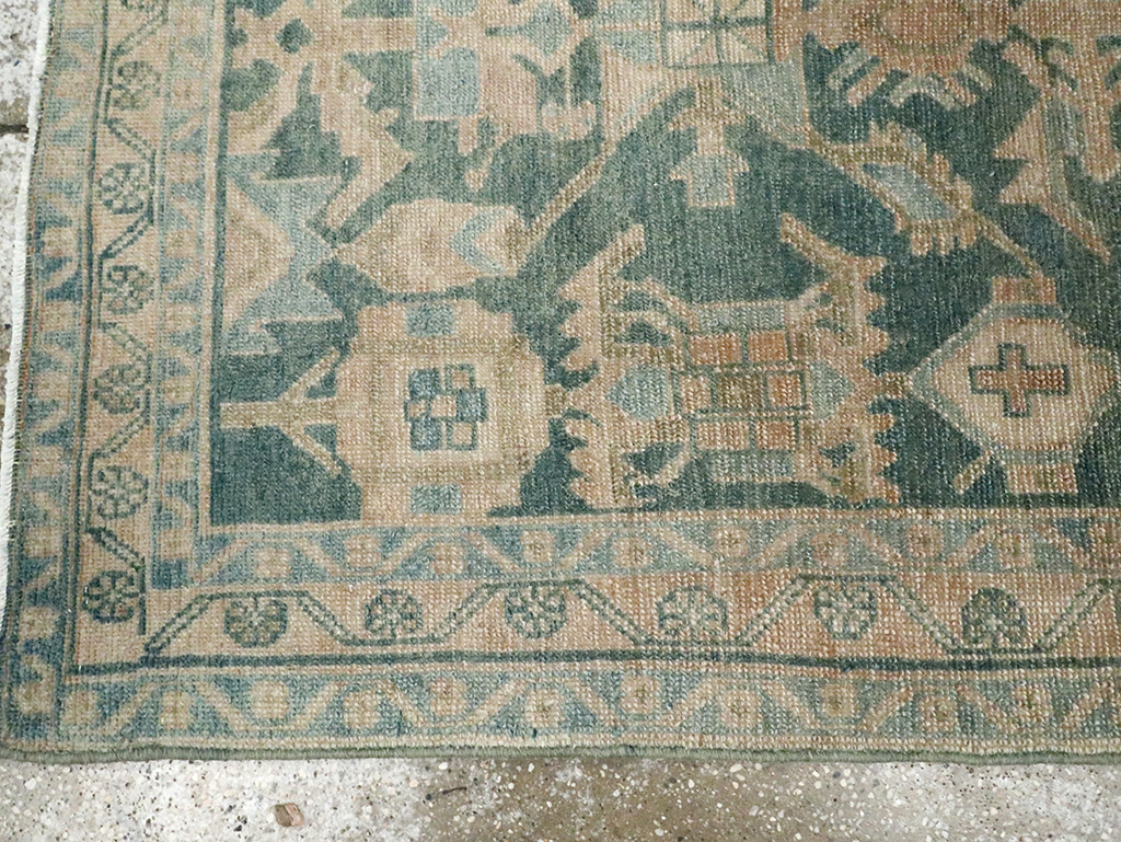 Vintage Persian Malayer Rug, No.29863 - Staging