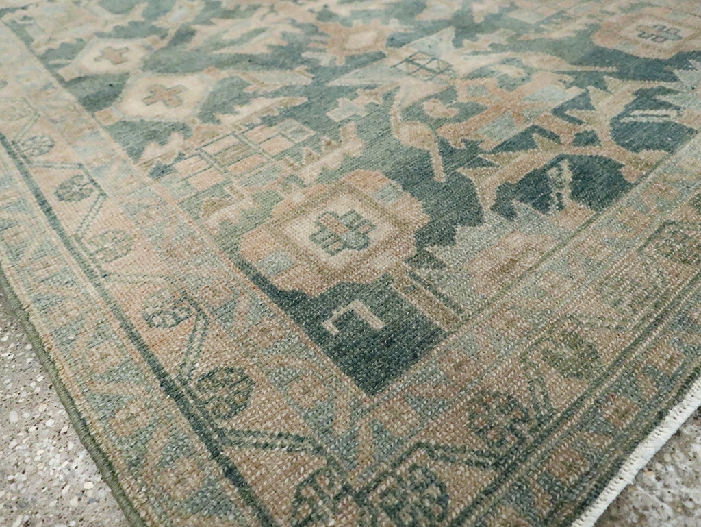 Vintage Persian Malayer Rug, No.29863 - Staging