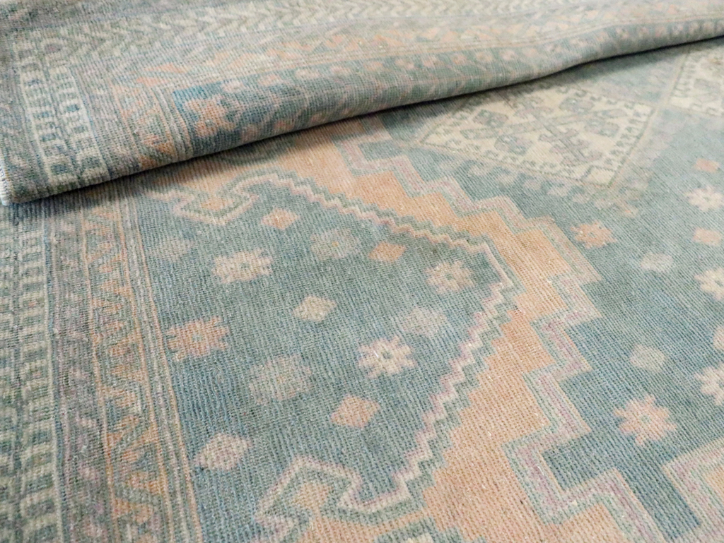 Vintage Persian Afshar Tribal Accent Rug, No.29864 - Staging