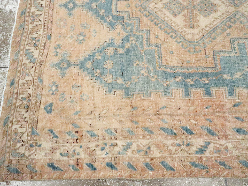 Vintage Persian Afshar Rug, No.29865 - Staging