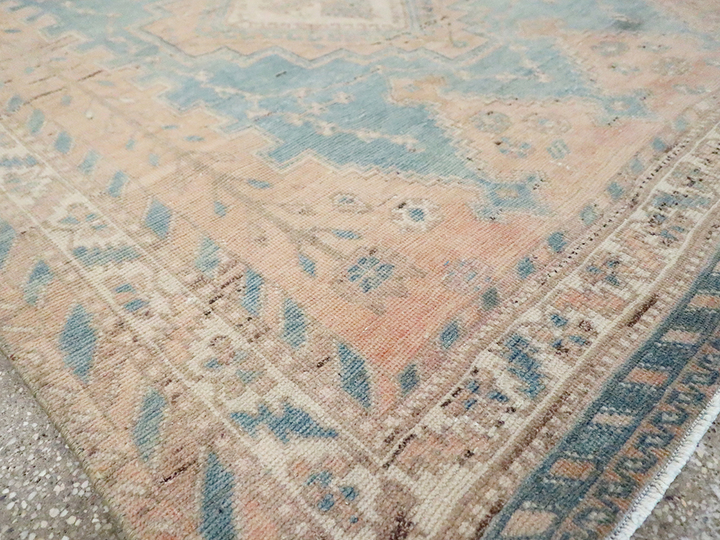 Vintage Persian Afshar Rug, No.29865 - Staging