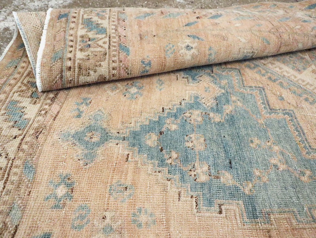 Vintage Persian Afshar Rug, No.29865 - Staging