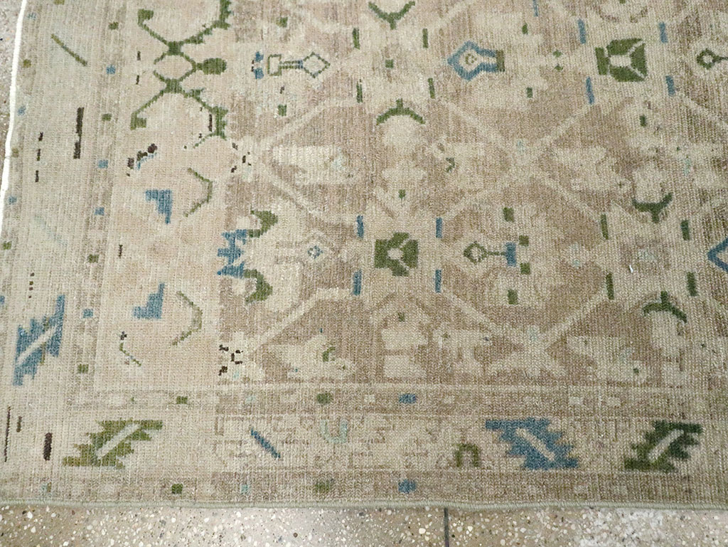 Vintage Persian Malayer Rug, No.29868 - Staging