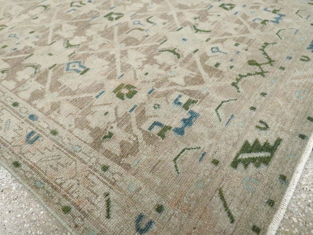 Vintage Persian Malayer Rug, No.29868 - Staging