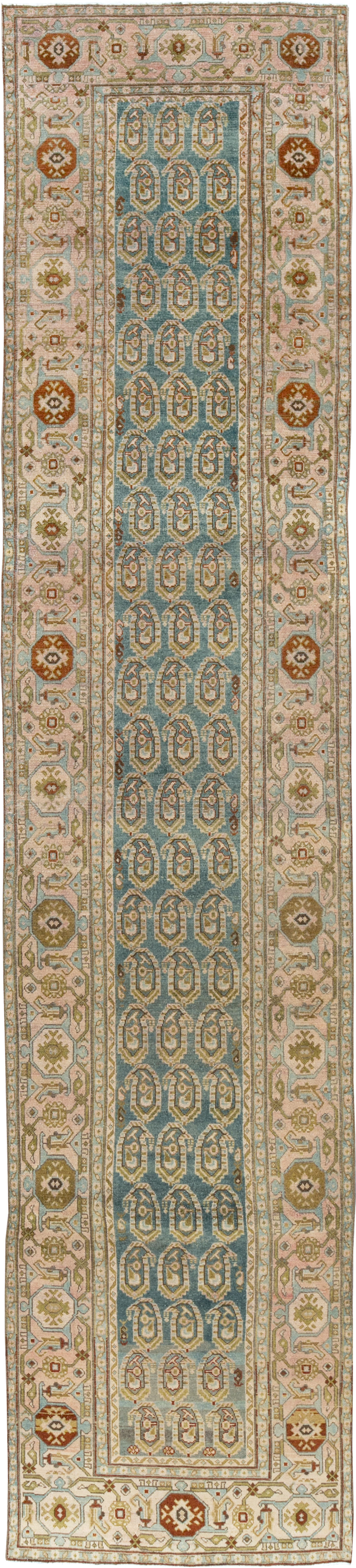 Vintage Persian Malayer Runner, No.29877 - Staging
