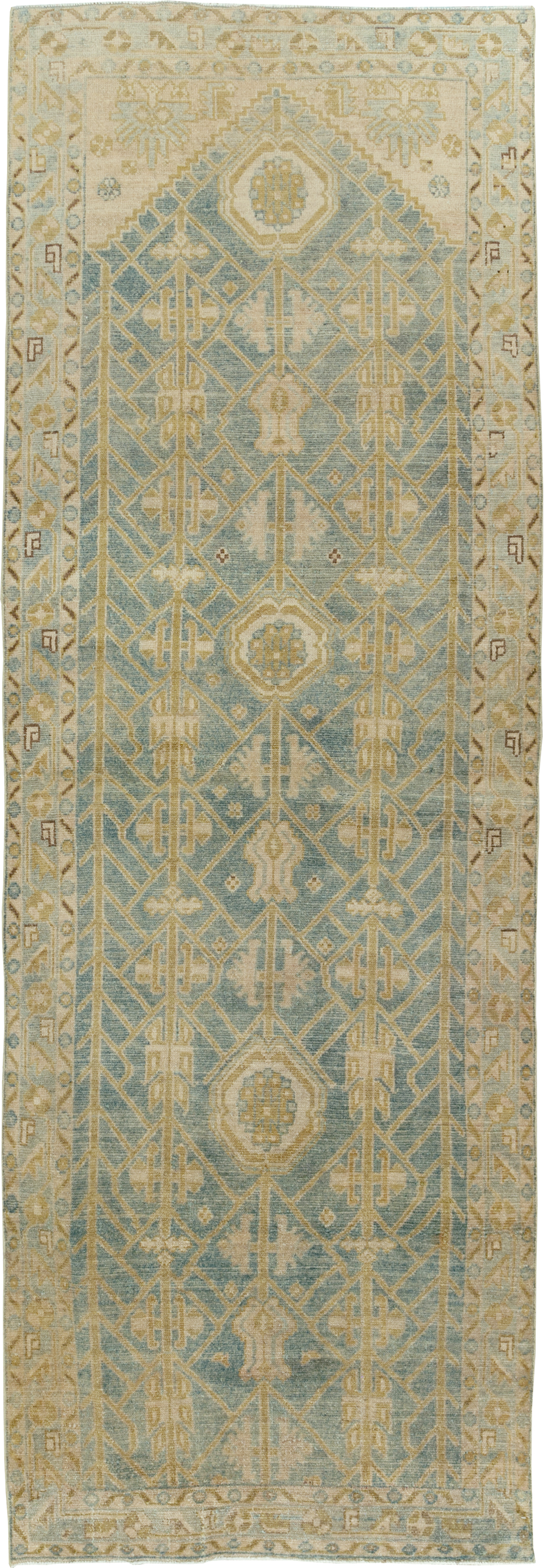 Vintage Persian Malayer Runner, No.29882 - Staging