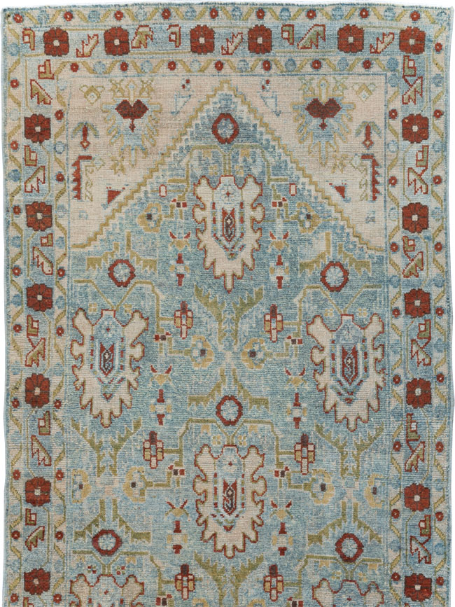 Vintage Persian Malayer Long Runner (Pair: 2 of 2), No.29883 - Staging