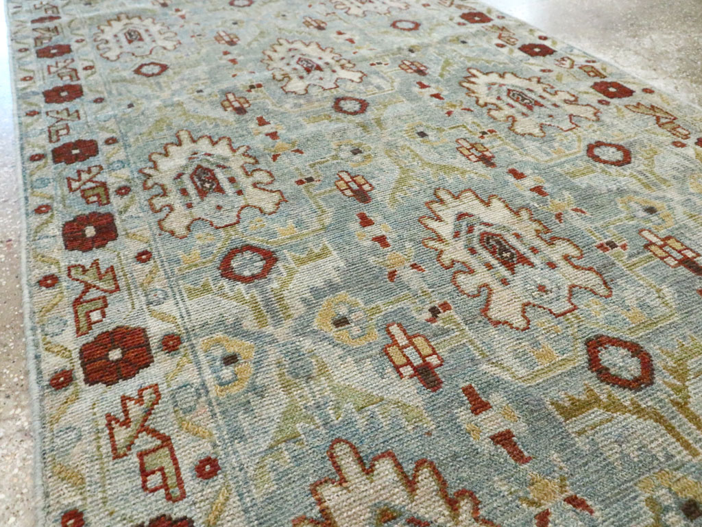Vintage Persian Malayer Long Runner (Pair: 2 of 2), No.29883 - Staging