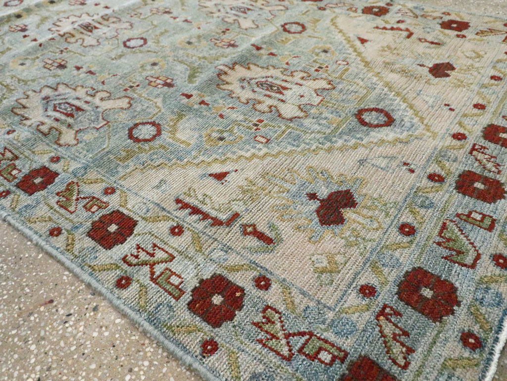 Vintage Persian Malayer Long Runner (Pair: 2 of 2), No.29883 - Staging