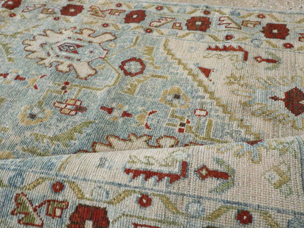 Vintage Persian Malayer Long Runner (Pair: 2 of 2), No.29883 - Staging