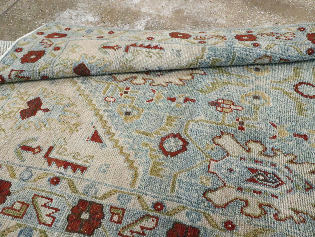 Vintage Persian Malayer Long Runner (Pair: 2 of 2), No.29883 - Staging