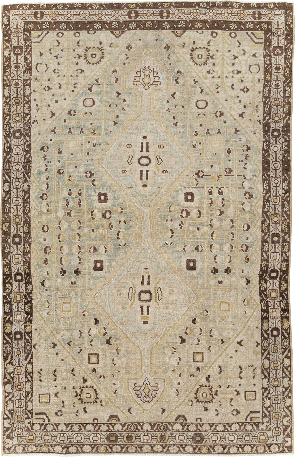 Antique Persian Malayer Rug, No.29885 - Staging