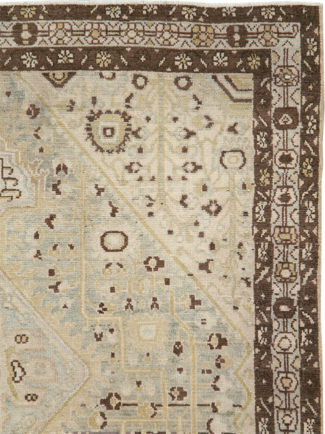 Antique Persian Malayer Rug, No.29885 - Staging