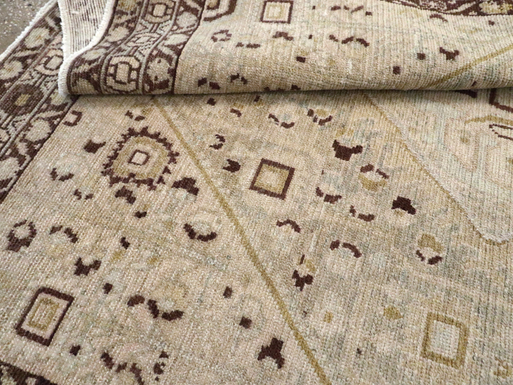 Antique Persian Malayer Rug, No.29885 - Staging