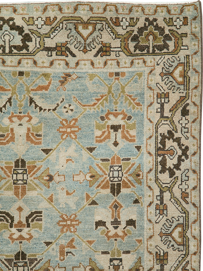 Vintage Persian Malayer Rug, No.29887 - Staging