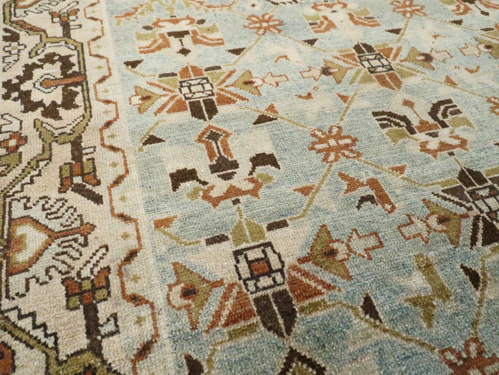 Vintage Persian Malayer Rug, No.29887 - Staging